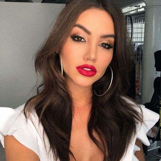 Maquiagem da formatura da moda