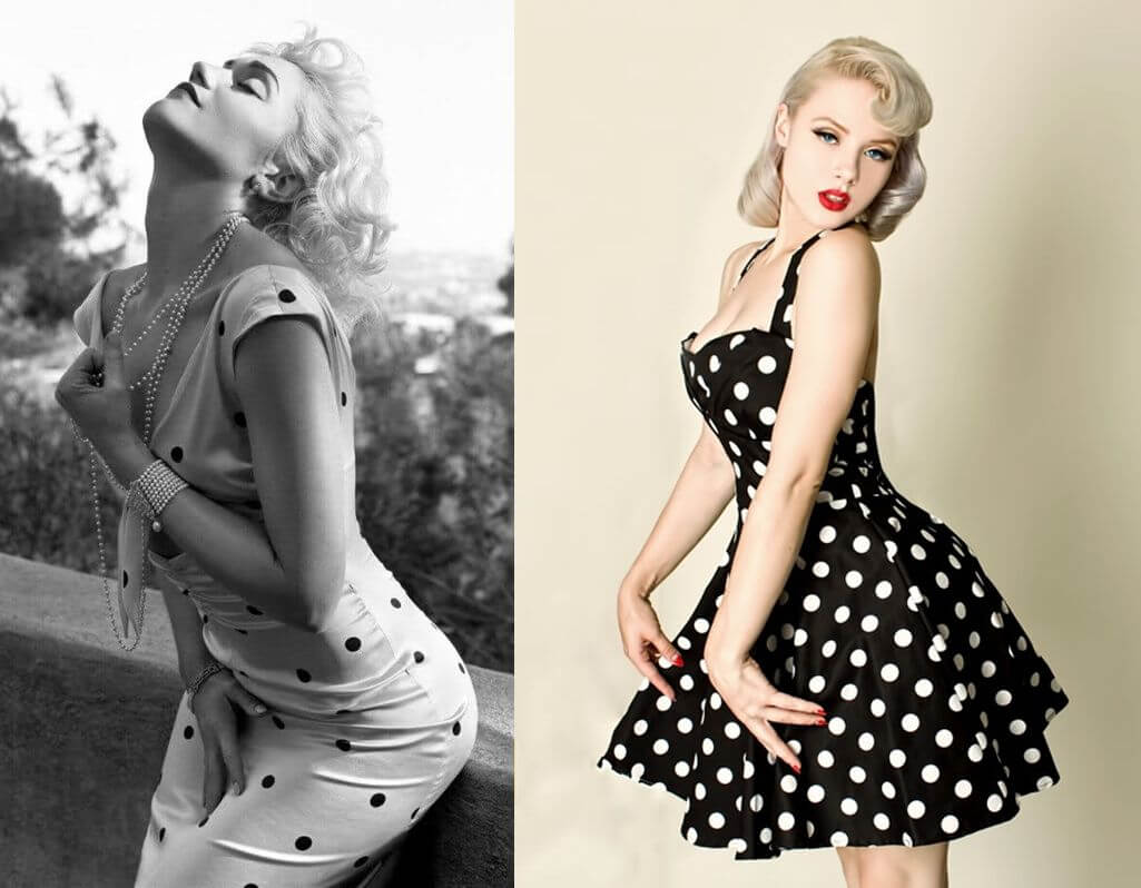 Poá moda dos anos 60