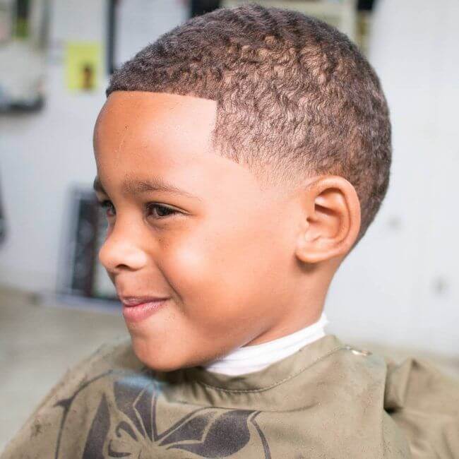 corte de cabelo crespo masculino infantil