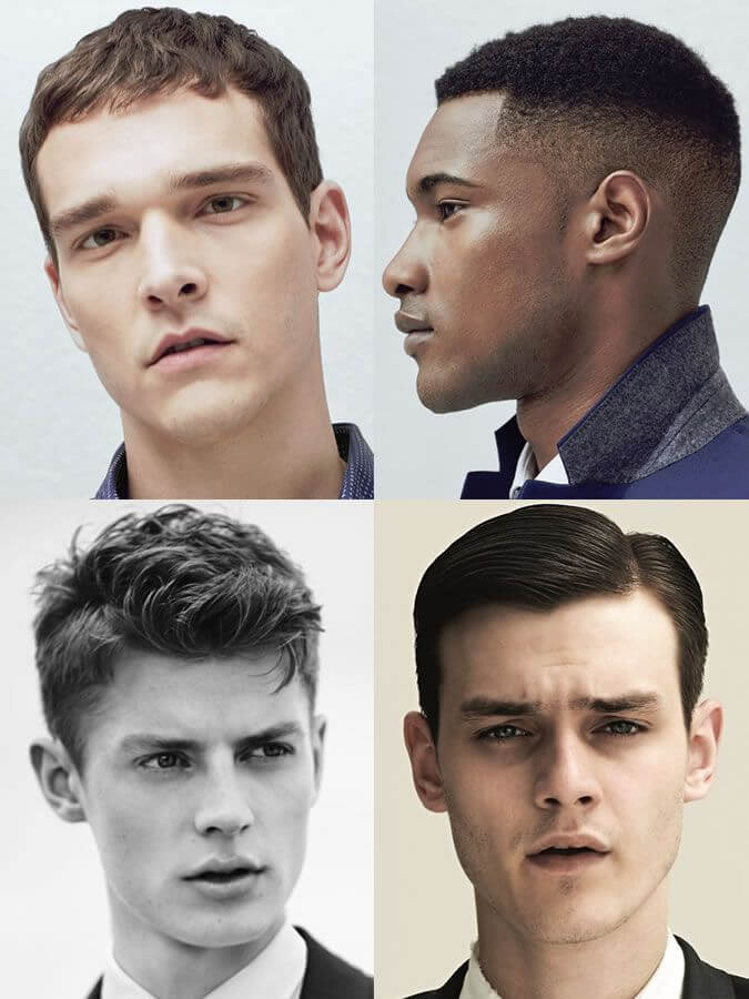 Corte de cabelo masculino para rosto quadrado