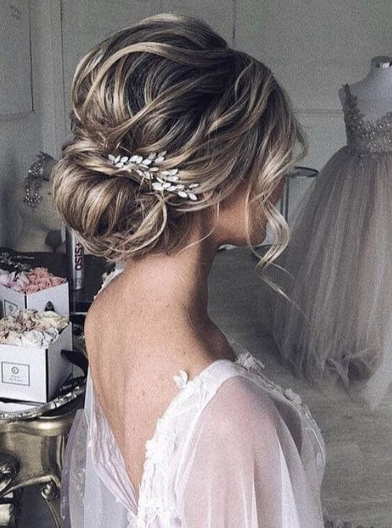 Penteado coque para noiva