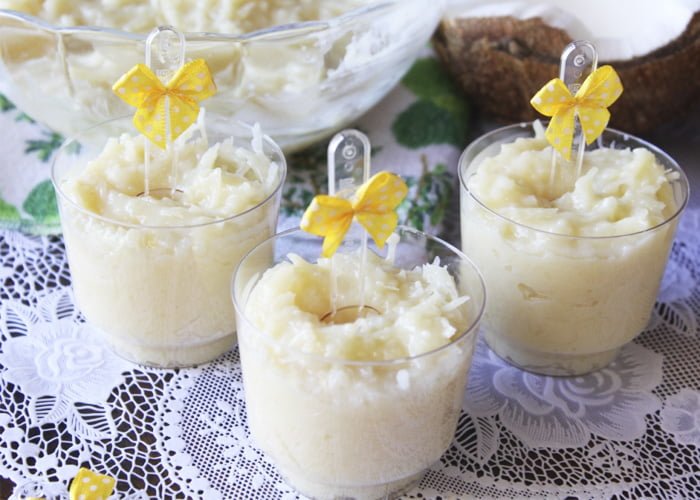 Mini Cocada de Colher