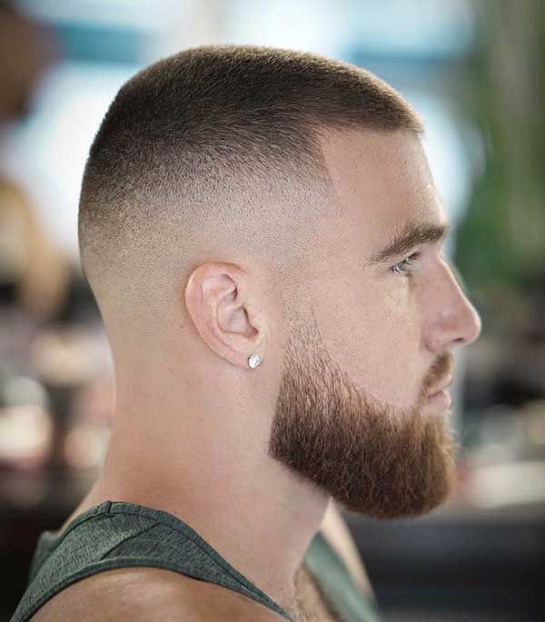 Corte de cabelo degradê americano