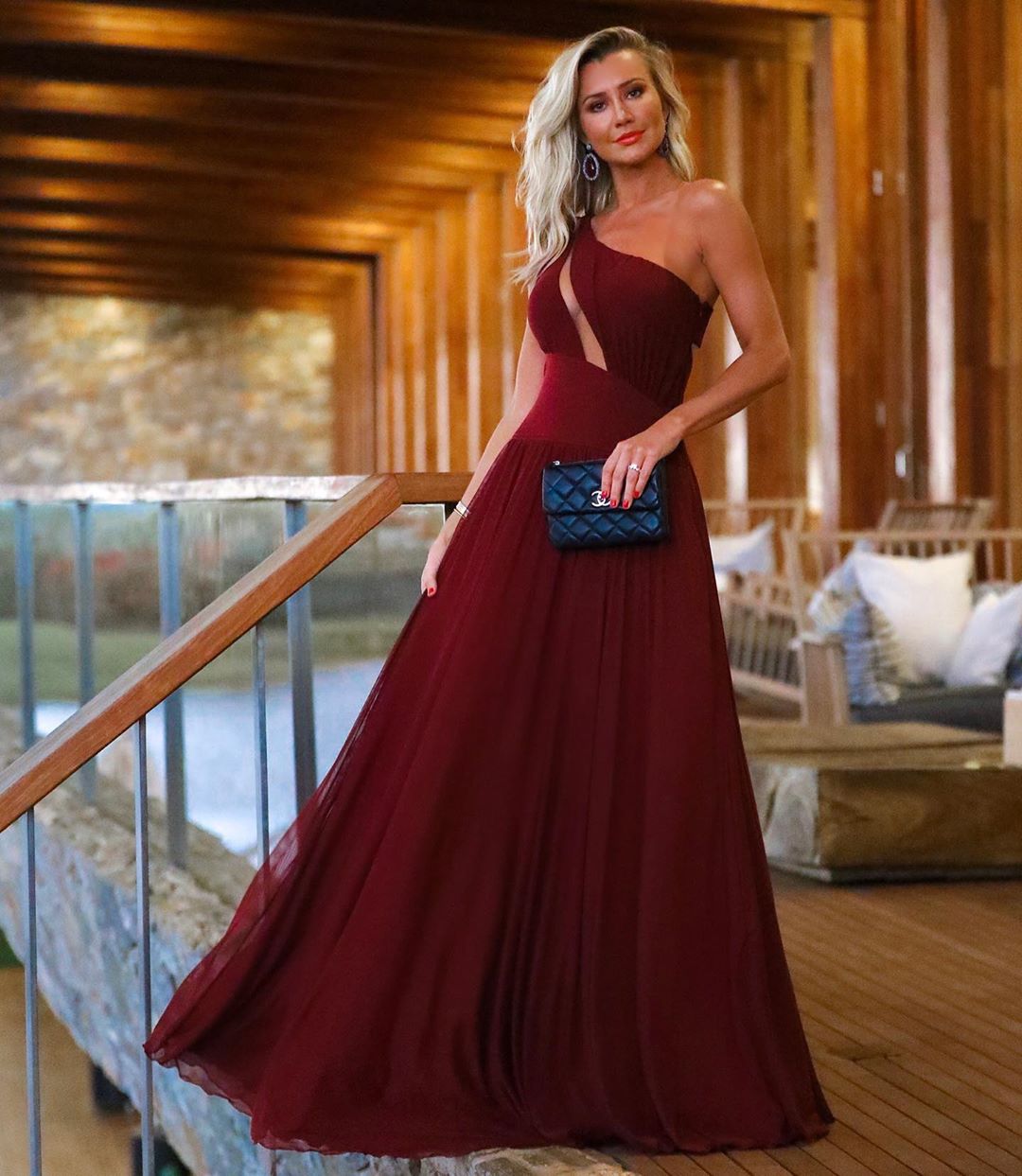Vestido marsala 2021