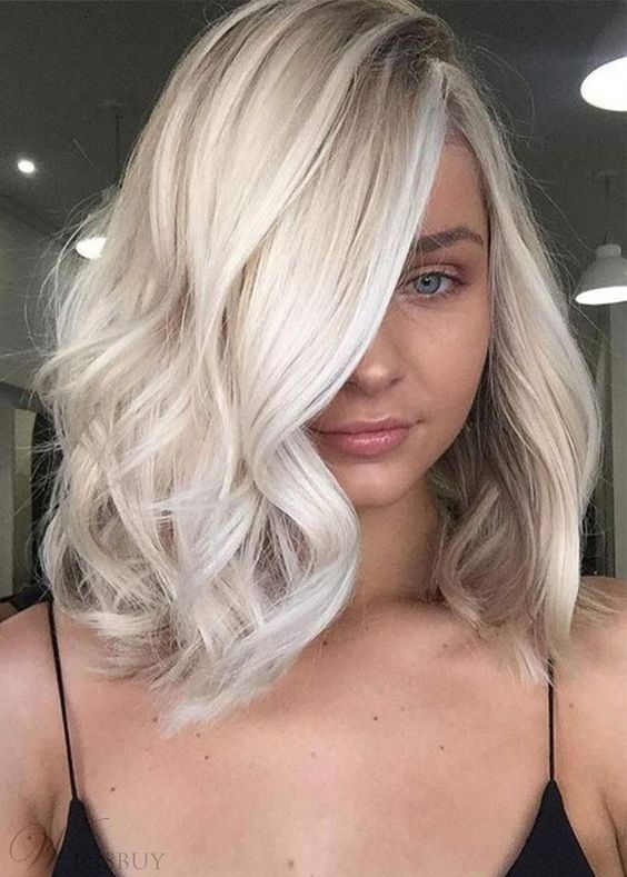 corte long bob para rosto redondo