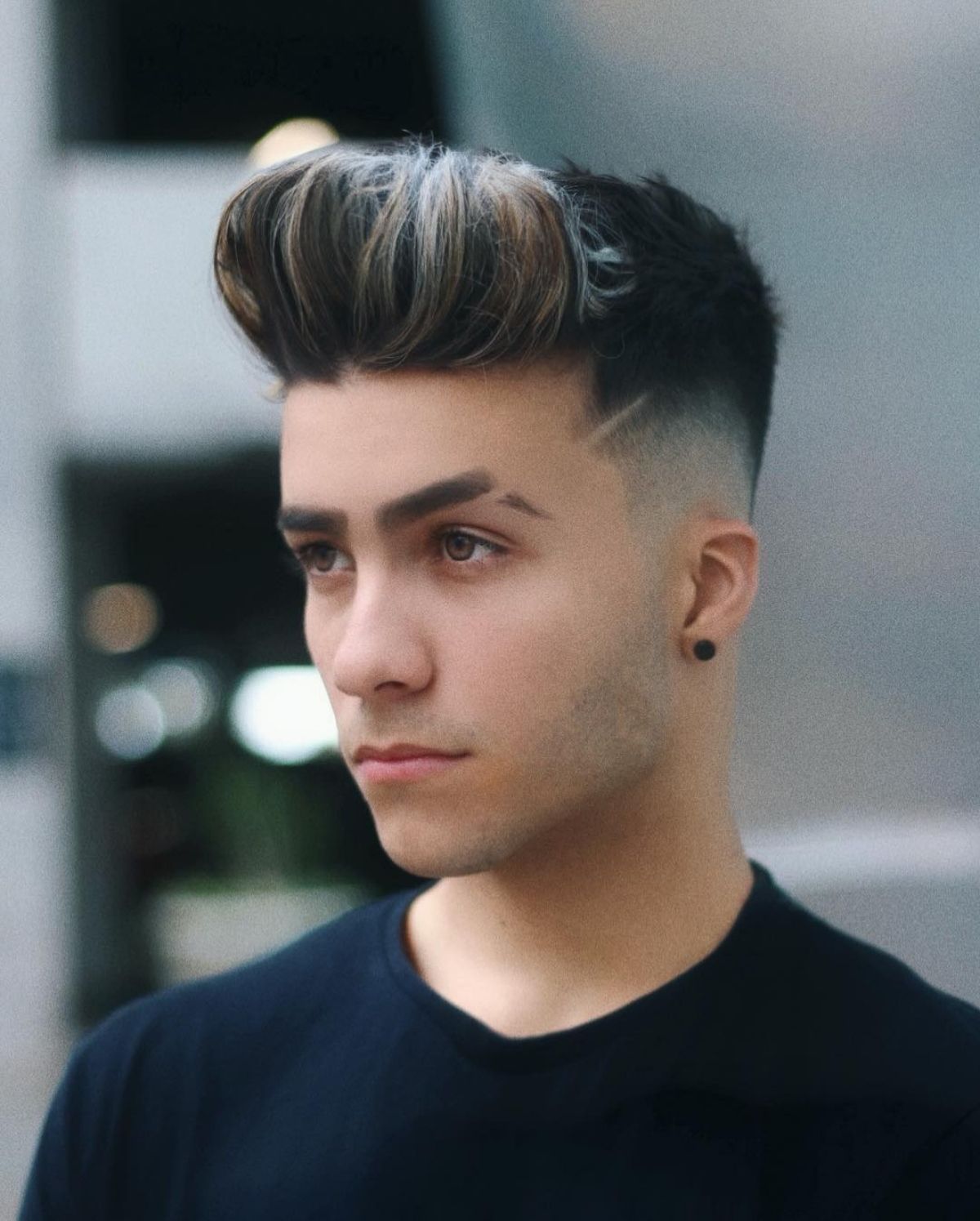 corte masculino Topete corte masculino Topete