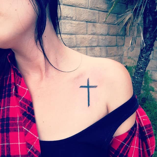 tatuagem no ombro de cruz 2021 tatuagem no ombro de cruz
