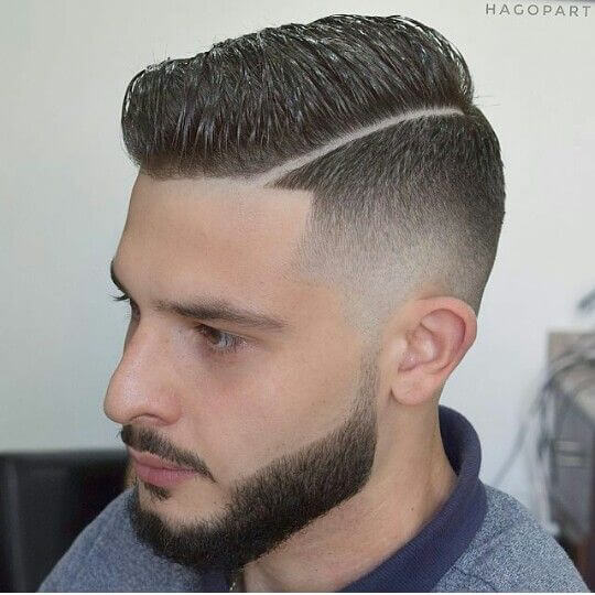 Corte de cabelo degradê razor part