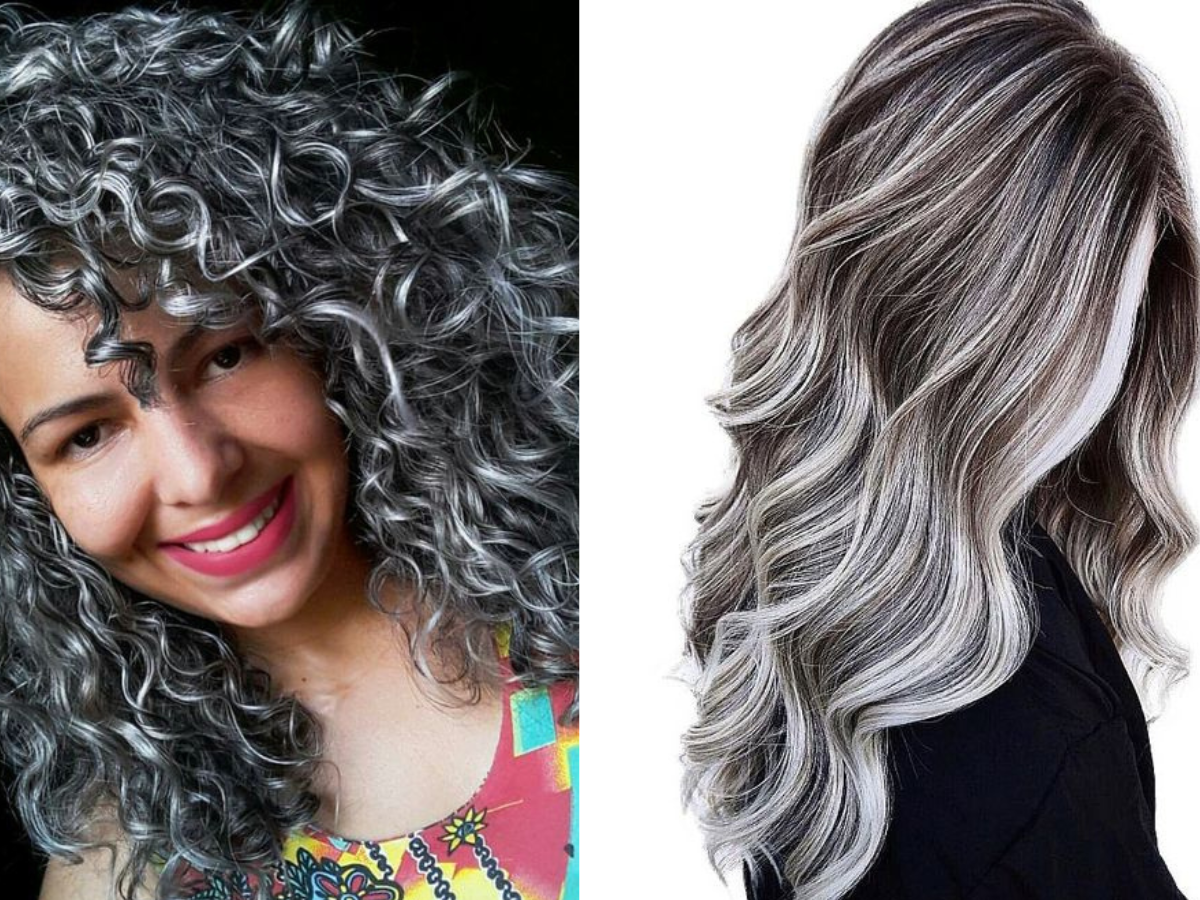 cabelo platinado com luzes