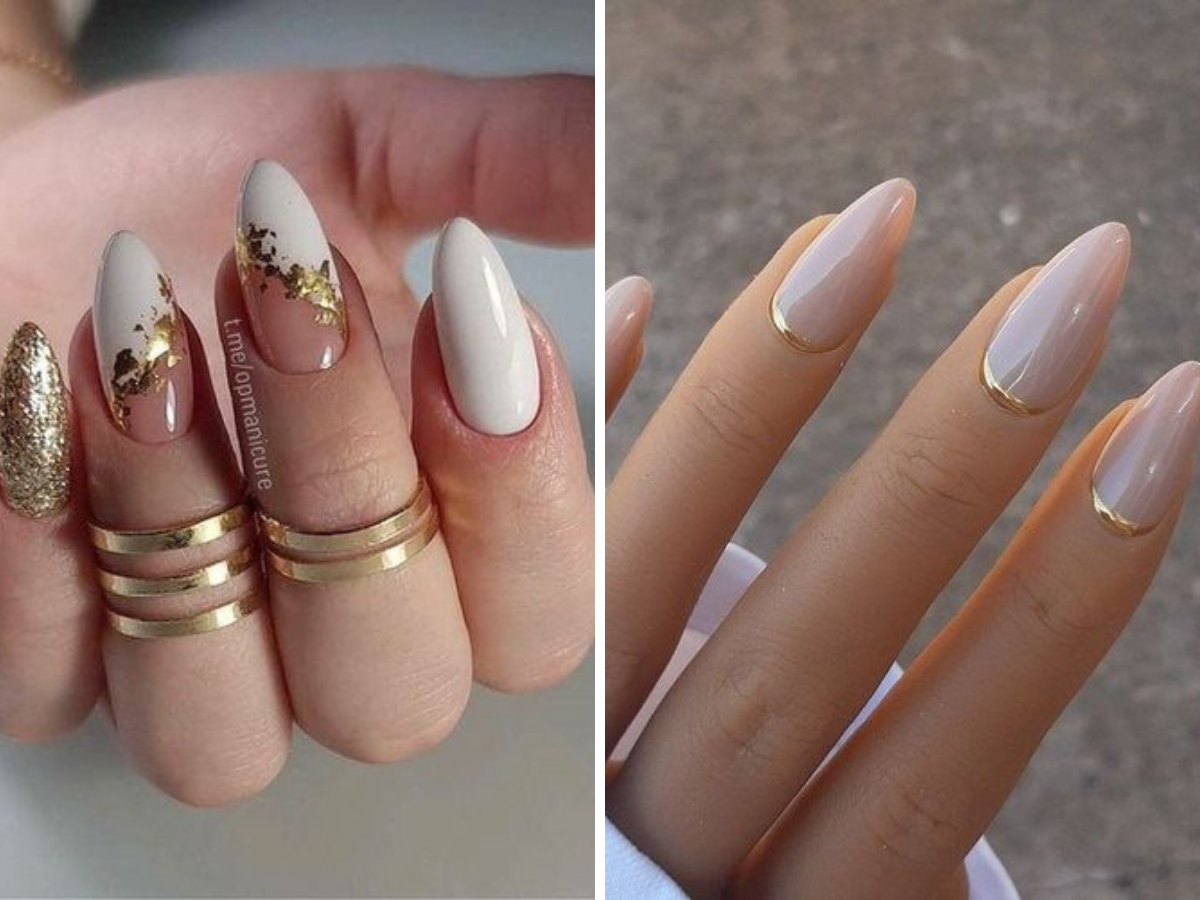 unhas amendoadas