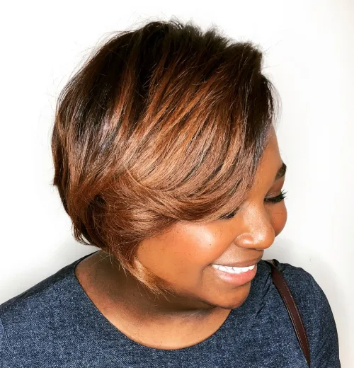 bob cut repicado