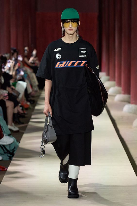 tendência bloke core passarelas Gucci
