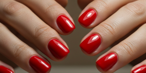 Unhas com cores fortes