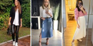 Como montar facilmente 7 looks meia-estação para mulheres acima de 30 anos