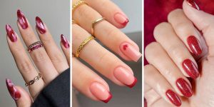 Unhas vermelhas delicadas são as novas queridinhas da temporada: veja 14 ideias incríveis