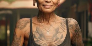 idosa com tatto (pinterest)