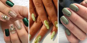 7 inspirações de unhas decoradas em verde para um look cheio de vida