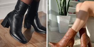 Botas de cano curto que transformam o look das mulheres 40+