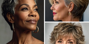 cabelos curtos mulheres 60 anos