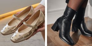 sapatos em alta para o outono
