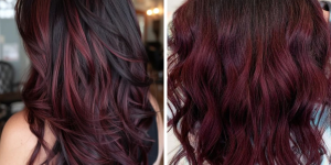 Burgundy Balayage