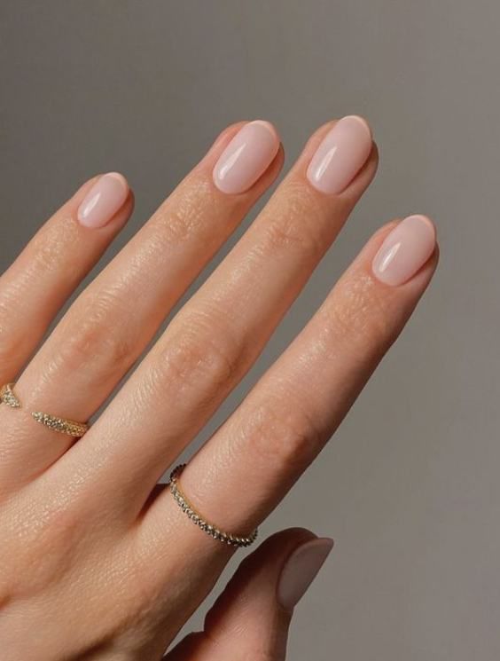 Micro French - unhas design simples