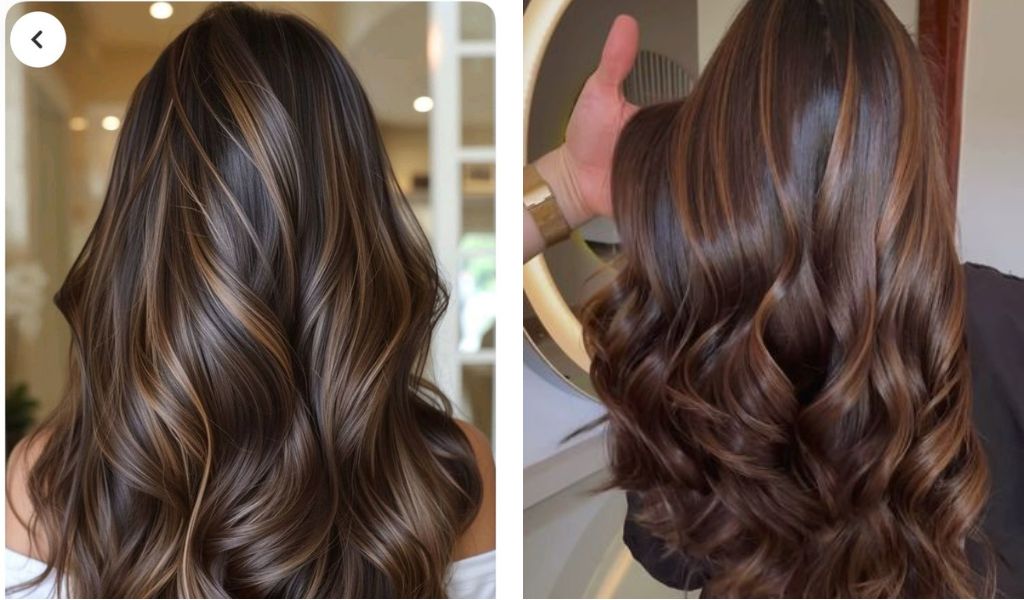 Cabelo Mocha Mousse balayage