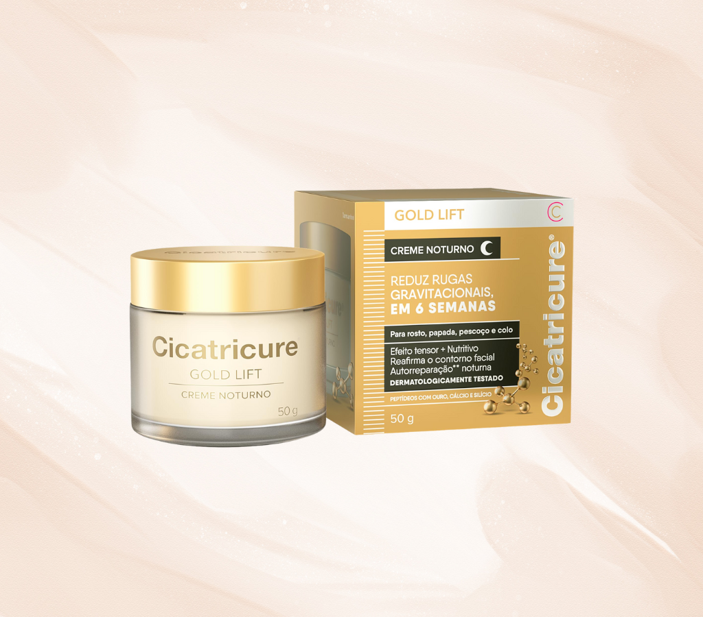 Cicatricure Gold Lift Creme Noturno - cremes para rugas profundas