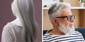Shampoos de mercado que funcionam para o cabelo grisalho