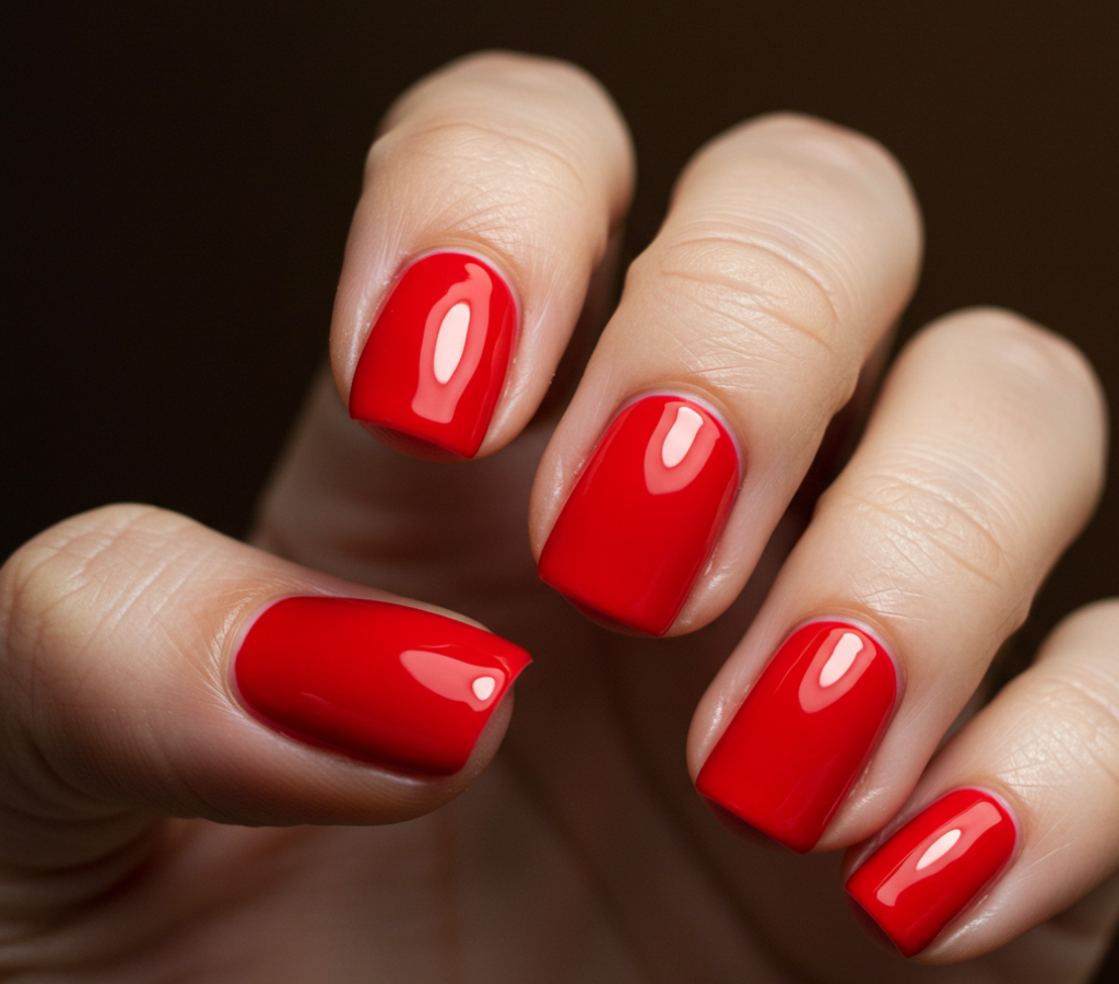 Unhas vermelhas