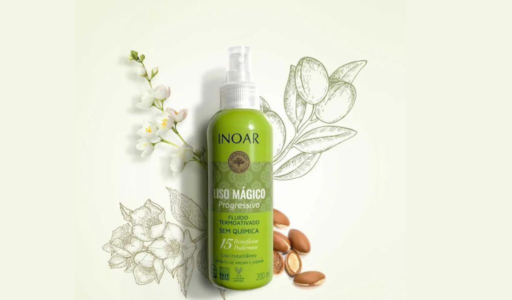 produtos para cabelo liso liso mágico Inoar