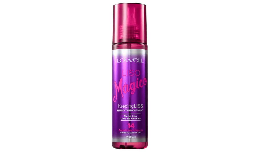 produtos para cabelo liso liso mágico lowell