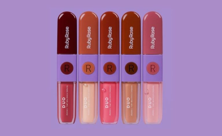 Duo Ruby Rose Gloss e batom líquido