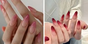 Unhas esfumadas tendência