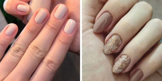 Unhas bege